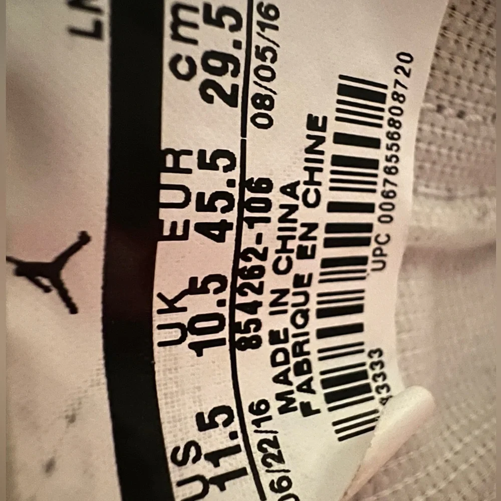 Jordan 3 Retro true blue 2016 - Picture 12 of 12